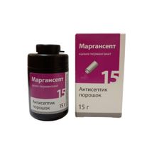 Порошок антисептик Маргансепт банка с дозатором 15г Порошок антисептик Маргансепт банка с дозатором 15г
