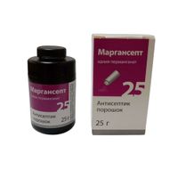Порошок антисептик Маргансепт банка с дозатором 25г Порошок антисептик Маргансепт банка с дозатором 25г
