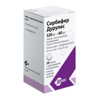 Сорбифер Дурулес таблетки п/о плен. фл. 30шт Сорбифер Дурулес таблетки п/о плен. фл. 30шт