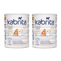 2Х Напиток cухой молочный на основе козьего молока с 18 мес. Gold 4 Kabrita/Кабрита 800г
