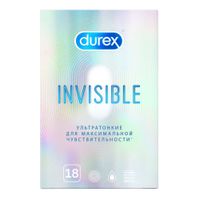 Презервативы ультратонкие Invisible Durex/Дюрекс 18шт миниатюра фото №5 Презервативы ультратонкие Invisible Durex/Дюрекс 18шт миниатюра фото №5