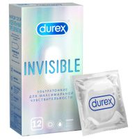 Презервативы Invisible Durex/Дюрекс 12шт Презервативы Invisible Durex/Дюрекс 12шт