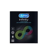 Презервативы гладкие с анестетиком Infinity Durex/Дюрекс 3шт миниатюра фото №6 Презервативы гладкие с анестетиком Infinity Durex/Дюрекс 3шт миниатюра фото №6