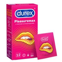 Презервативы с ребрами и пупырышками Pleasuremax Durex/Дюрекс 12шт Презервативы с ребрами и пупырышками Pleasuremax Durex/Дюрекс 12шт