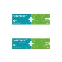 2Х Новатенол крем для наружного примен. 5% 25г