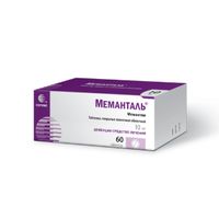 Меманталь таблетки п/о плен. 10мг 60шт миниатюра фото №2