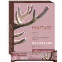 Марал Профи сухой тонизирующий напиток порошок для приг. раствора для приема вн. 20г 20шт