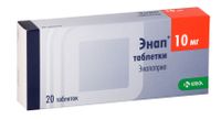 Энап таблетки 10мг 20шт