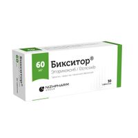 Бикситор таблетки п/о плен. 60мг 30шт миниатюра фото №2