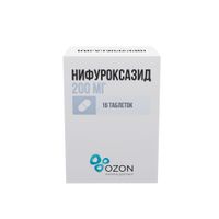 Нифуроксазид капсулы 200мг 16шт