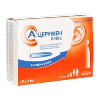 А-Церумен Плюс средство многофункц. отоларинголог для промыв. ушного прохода фл.-капельн. 2мл 10 шт.