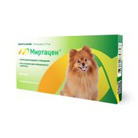 Миртацен таблетки для собак 3,75мг 10шт