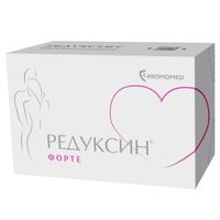 Редуксин Форте таблетки п/о плен. 850мг+15мг 60шт