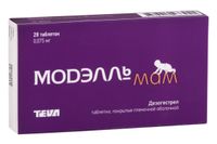 Модэлль МАМ таблетки п/о плен. 75мкг 28шт