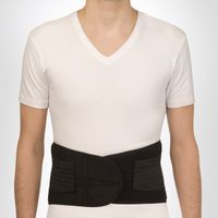 Бандаж-корсет на пояснично-крестцовый отдел Интерлин MedicalLine SL B03, черный, р.XXL миниатюра