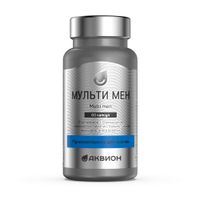 Мульти Мен мультивитамины для мужчин Аквион капсулы целлюлозные 929мг 60шт