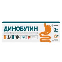 Динобутин вкус клубники гель для приема внутрь 8,9мг/г 30г+Ложка дозировочная