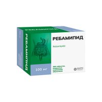 Ребамипид таблетки п/о плен. 100мг 200шт Ребамипид таблетки п/о плен. 100мг 200шт