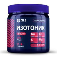 Изотоник вкус вишни GLS порошок 200г