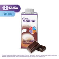 Питание лечебное диетическое высококалорийное со вкусом шоколада Nutridrink/Нутридринк 200мл миниатюра фото №2