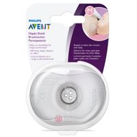 Накладки защитные на соски Philips Avent/Авент средние, 2шт, р.М (SCF153/03) миниатюра фото №5