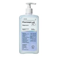 Средство дезинфицирующее спиртовой кожный антисептик Pharmsept Acea/Ацея помпа 76% 1л