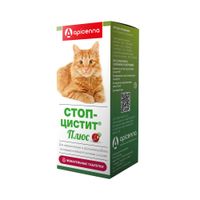 Стоп-цистит Плюс таблетки жевательные для кошек 500мг 30шт Стоп-цистит Плюс таблетки жевательные для кошек 500мг 30шт
