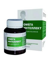 Омега Интеллект для школьников Экко Плюс капсулы 0,5г 120шт
