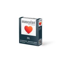 Презервативы увеличенного размера XXL Masculan/Маскулан 3шт Презервативы увеличенного размера XXL Masculan/Маскулан 3шт