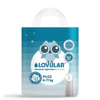 Трусики-подгузники ночные Hot Wind Lovular/Ловулар 6-11кг 23шт р.M