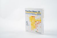 РинЛиз Микс 25 суспензия для п/к введ. картридж 100МЕ/мл 3мл 5шт