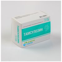 Тамсулозин капсулы кишечнораств. с пролонг. высвобожд. 0,4мг 90шт