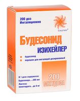 Будесонид Изихейлер порошок для ингаляций дозированный 200мкг/доза 2,5г 200доз