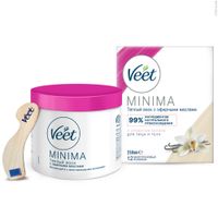Воск для депиляции теплый с эфирными маслами Veet/Вит 250мл миниатюра Воск для депиляции теплый с эфирными маслами Veet/Вит 250мл миниатюра