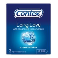Презервативы с анестетиком Long Love Contex/Контекс 3шт миниатюра фото №6 Презервативы с анестетиком Long Love Contex/Контекс 3шт миниатюра фото №6