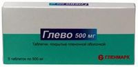 Глево таблетки п/о плен. 500мг 5шт