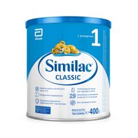 Смесь сухая молочная начальная адаптированная с рождения до 6 мес. Classic 1 Similac/Симилак банка 400г Смесь сухая молочная начальная адаптированная с рождения до 6 мес. Classic 1 Similac/Симилак банка 400г
