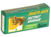 Экстракт хвойный Золото Леса в брикетах 50 г 2 шт.