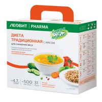 Программа питания для снижения веса Леовит Худеем за неделю Традиционная диета с мясом 718г Программа питания для снижения веса Леовит Худеем за неделю Традиционная диета с мясом 718г