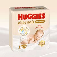 Подгузники детские одноразовые Elite Soft Huggies/Хаггис 3-5кг 20шт р.1
