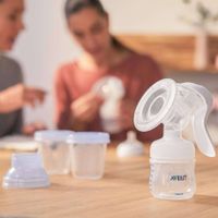 Молокоотсос ручной с контейнерами Philips Avent (SCF430/13) миниатюра фото №3 Молокоотсос ручной с контейнерами Philips Avent (SCF430/13) миниатюра фото №3