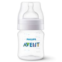 Бутылочка с силиконовой соской из полипропилена с 0 мес. Anti-colic Philips Avent 125мл (SCY100/01) Бутылочка с силиконовой соской из полипропилена с 0 мес. Anti-colic Philips Avent 125мл (SCY100/01)