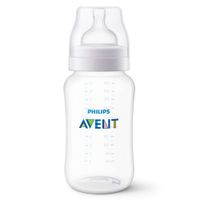 Бутылочка с силиконовой соской из полипропилена с 3 мес. Anti-colic Philips Avent 330мл (SCY106/01) Бутылочка с силиконовой соской из полипропилена с 3 мес. Anti-colic Philips Avent 330мл (SCY106/01)