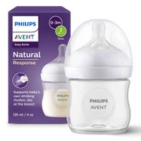 Бутылочка для кормления с 0 мес. Natural Response Philips Avent 125мл (SCY900/01) миниатюра фото №6