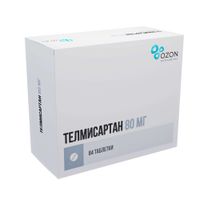 Телмисартан таблетки 80мг 84шт Телмисартан таблетки 80мг 84шт