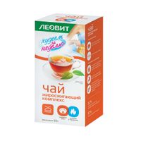 Чай жиросжигающий комплекс Худеем за неделю Леовит пакетик 2г 25шт Чай жиросжигающий комплекс Худеем за неделю Леовит пакетик 2г 25шт