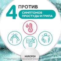 Нурофен таблетки п/о плен. 200мг 10шт миниатюра фото №5 Нурофен таблетки п/о плен. 200мг 10шт миниатюра фото №5