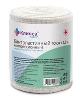 Бинт эластичный средней растяжимости Клинса 250x10см