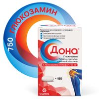 Дона таблетки п/о плен. 750мг 180шт миниатюра фото №5 Дона таблетки п/о плен. 750мг 180шт миниатюра фото №5