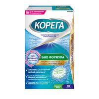 Таблетки для обработки зубных протезов Био Формула Corega/Корега 30шт миниатюра фото №3 Таблетки для обработки зубных протезов Био Формула Corega/Корега 30шт миниатюра фото №3